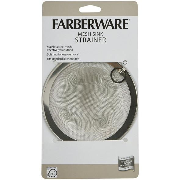 Farberware Mesh Stainless Steel Sink Strainer 5215801 628414
