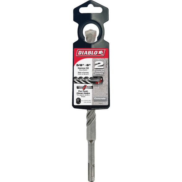 Diablo SDS-Plus 5-8 In. x 8 In. Carbide-Tipped Rotary Hammer Drill Bit DMAPL2400 368896
