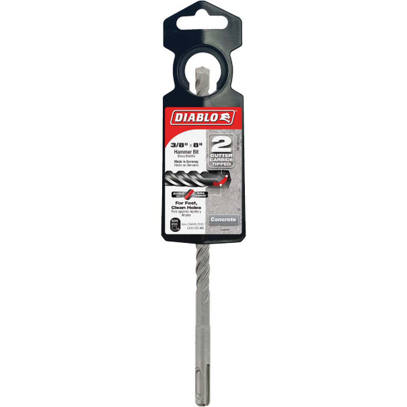 Diablo SDS-Plus 3/8 In. x 8 In. Carbide-Tipped Rotary Hammer Drill Bit DMAPL2230