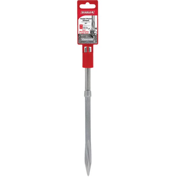 Diablo SDS-Max 1 In. x 16 In. Twist Point Chisel Bit DMAMXCH1070