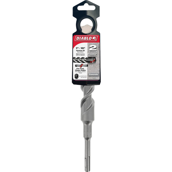 Diablo SDS-Plus 1 In. x 10 In. Carbide-Tipped Rotary Hammer Drill Bit DMAPL2520