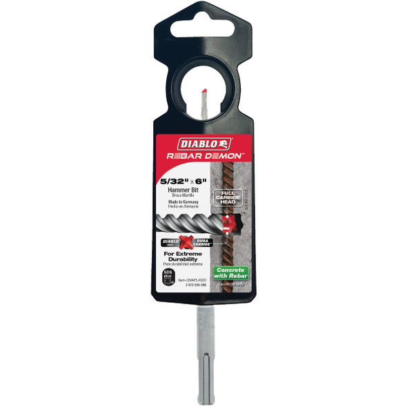 Rebar Demon 5/32x6 Sds+ Hammer Bit DMAPL4020