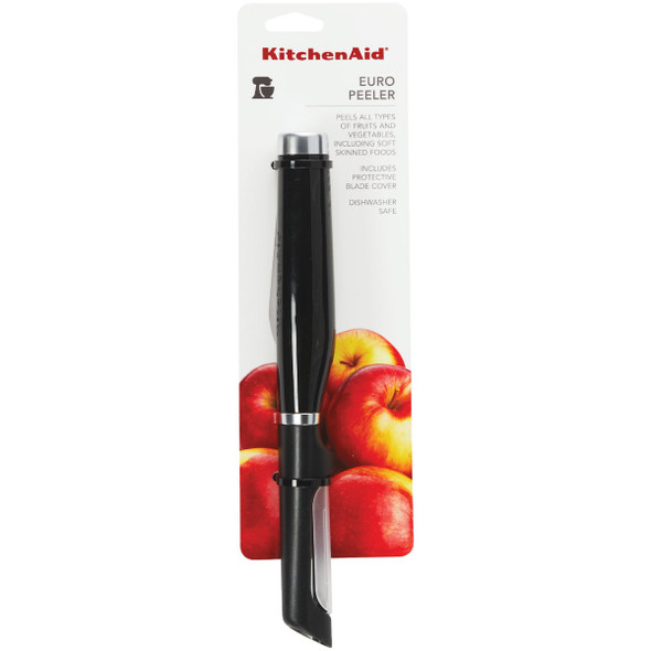 KitchenAid Black Euro Vegetable Peeler KE112OHOBA 628444