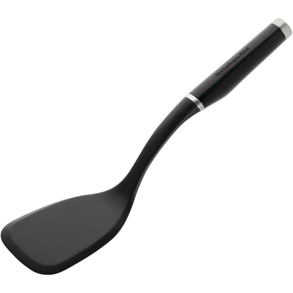 KitchenAid 12 In. Black Nylon Solid Turner KE015OHOBA