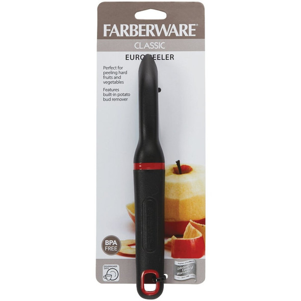 Farberware Classic Black Euro Vegetable Peeler 5211653 641085