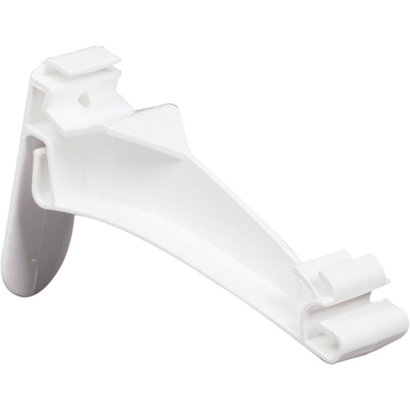 Amerimax 5 In. Traditional K-Style White Vinyl Hidden Gutter Hanger M0722BHP