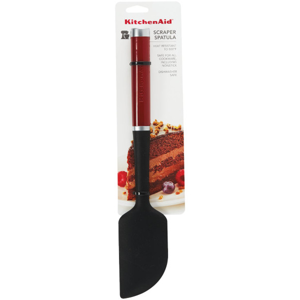 KitchenAid 11 In. Red Scraper Spatula KE031OHERA 625922