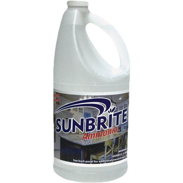 Sunbrite 64 Oz. Extra-Strength Clear Ammonia SB150001 Pack of 8