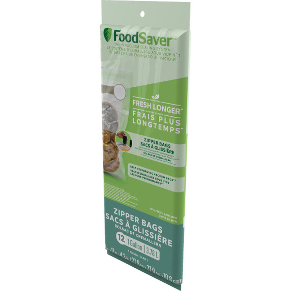 FoodSaver FreshSaver Gal. Vacuum Zipper Bags (12-Count) 2159423 FoodSaver FreshSaver Gal. Vacuum Zipper Bags (12-Count) 2159423