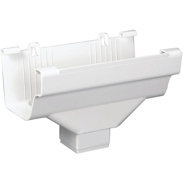 Amerimax 5" White Trad Vnl Outlet M0506-6HP Amerimax 5" White Trad Vnl Outlet M0506-6HP