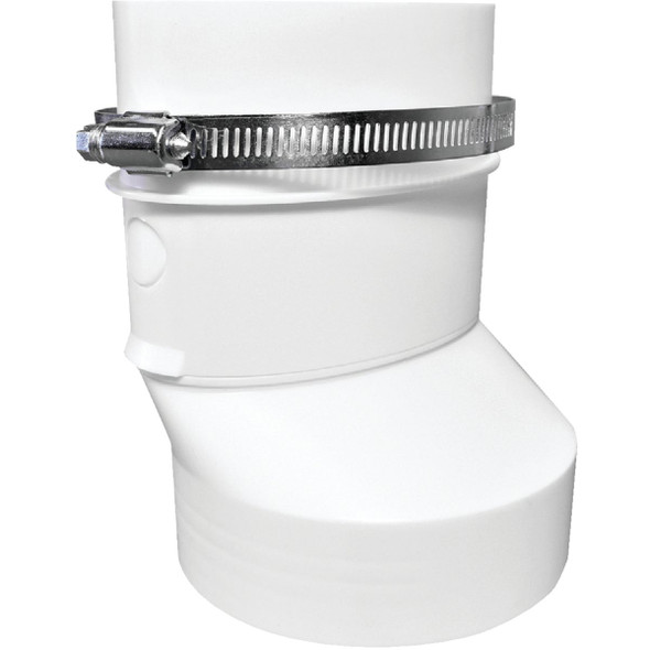 Dundas Jafine Round to Oval Plastic Dryer Duct Connector R2OZW