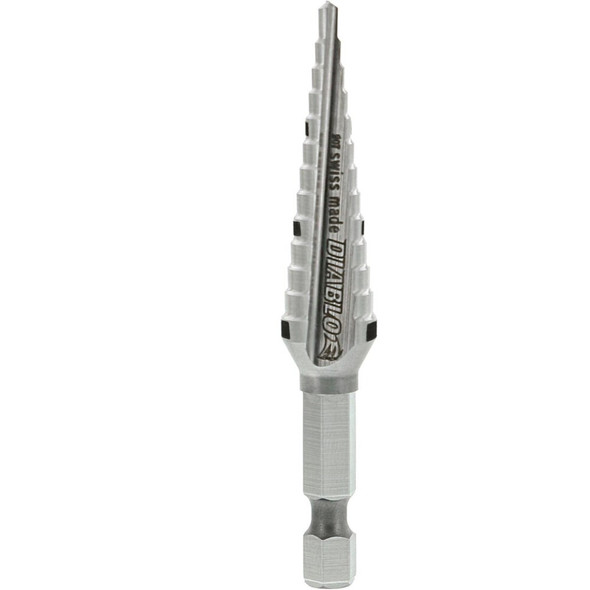 Diablo 1-4 In. - 1-2 In. Impact Step Drill Bit, 13 Steps DSD0500S13 304230