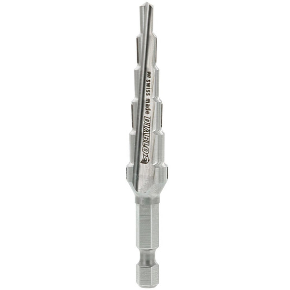 Diablo 1-4 In. - 1-2 In. Impact Step Drill Bit, 6 Steps DSD0500S06 332565