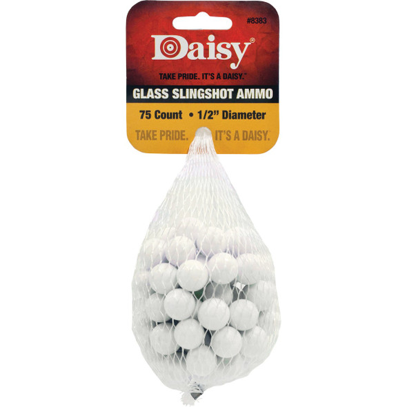 Daisy Glass 1/2 In. Slingshot Ammunition (100-Count) 998384-446