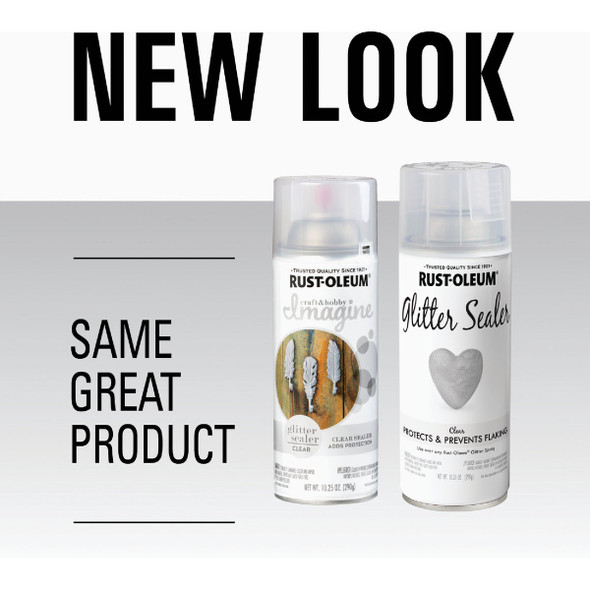 Rust-Oleum 10.25 Oz. Clear Glitter Sealer Spray Paint