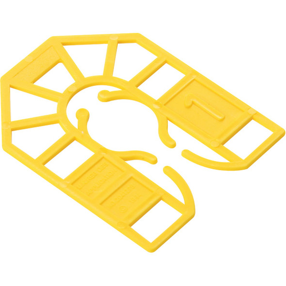 Broadfix 2-3/16 In. L Polypropylene Small U Shim, Assorted Thicknesses (120-Count) Broadfix 2-3/16 In. L Polypropylene Small U Shim, Assorted Thicknesses (120-Count)