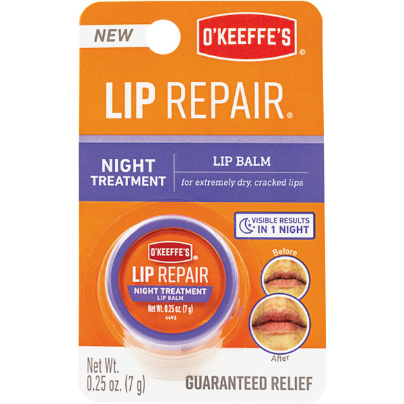 O'Keeffe's 0.25 Oz. Lip Repair Night Treatment K3015202