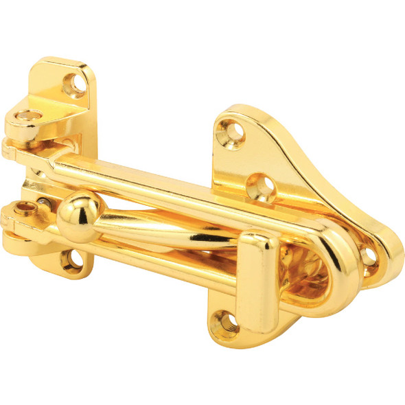 Defender Security Brass Swing Bar Door Guard U 11315