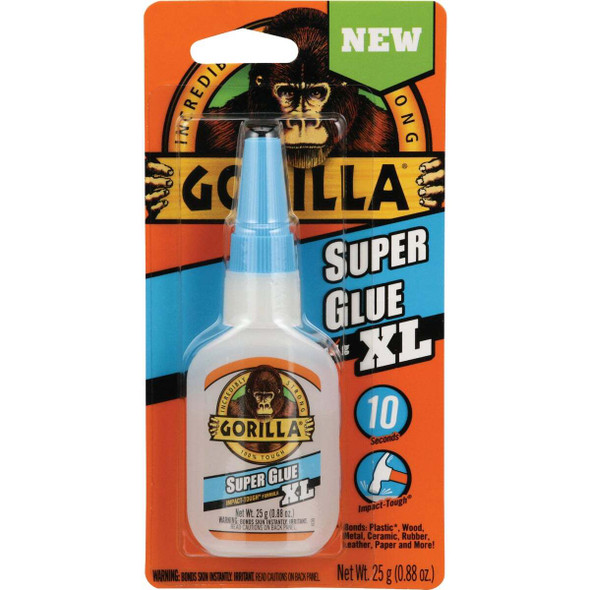 Gorilla 0.88 Oz. Super Glue XL 7400202