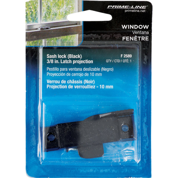 Prime-Line Black Cam Action Window Sash Lock