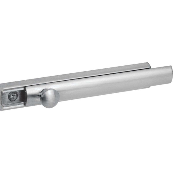 Defender Security 4 In. Satin Nickel Surface Bolt U 10306