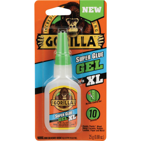 Gorilla 0.88 Oz. Gel Super Glue XL 102433
