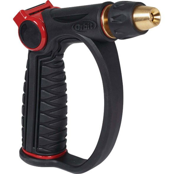Orbit Pro Flo Metal Pistol Nozzle, Black 58984