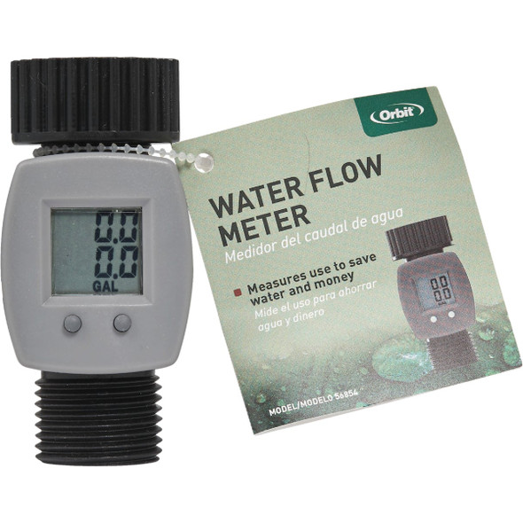 Orbit 3-4 In. Plastic Water Flow Meter 56854N 705226