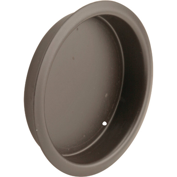 Prime-Line 2-1/8 In. Bronze Closet Door Finger Pull (2 Count) N 7211