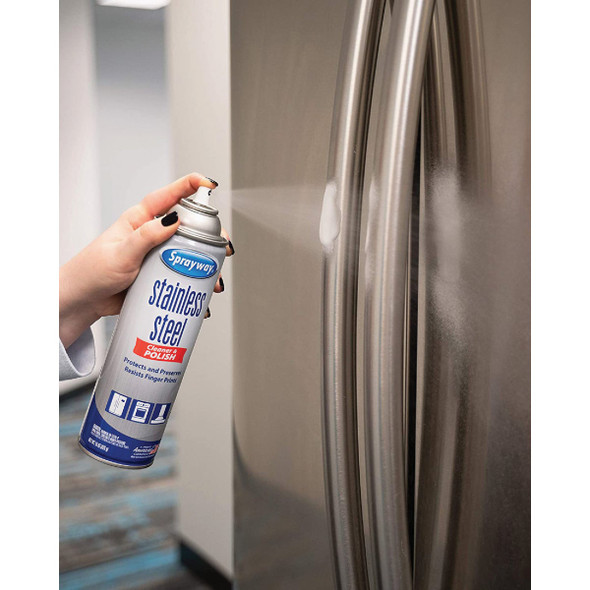 Sprayway 15 Oz. Silicone Formula Stainless Steel Cleaner & Polish 1000055971 602678