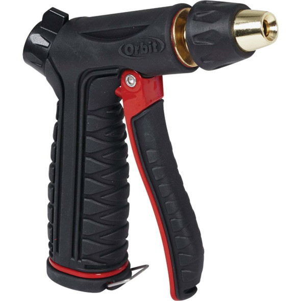 Orbit Pro Flo Metal Adjustable Pistol Nozzle, Black 56516
