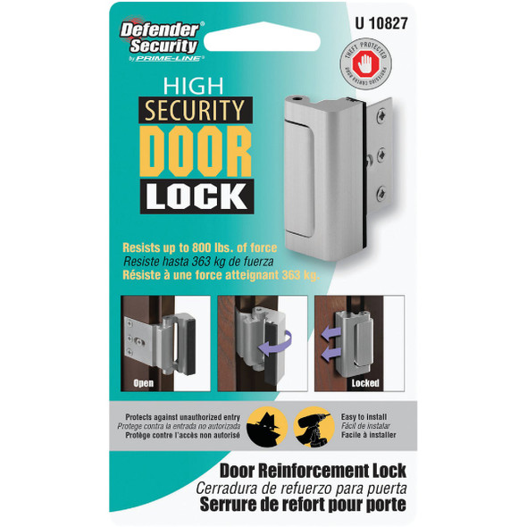 Defender Security Satin Nickel High Security Door Lock