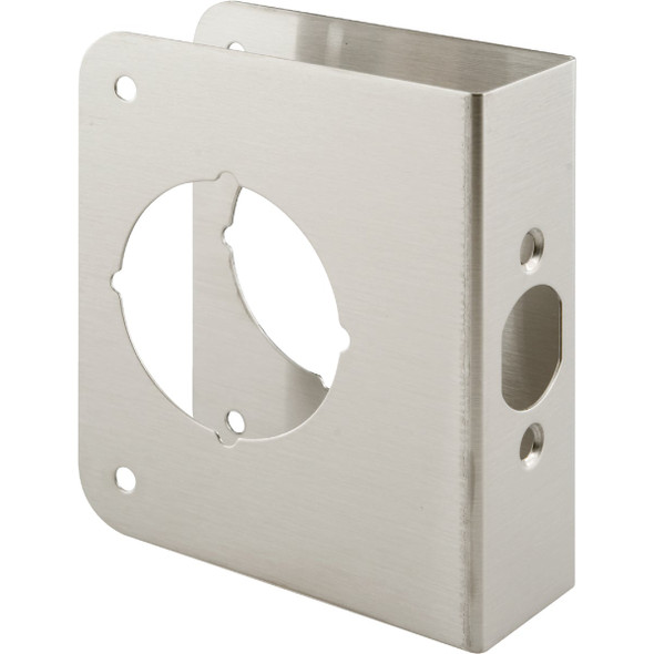 Defender Security Stainless Steel 1-3/8 In. Thick Door Reinforcer U 9589
