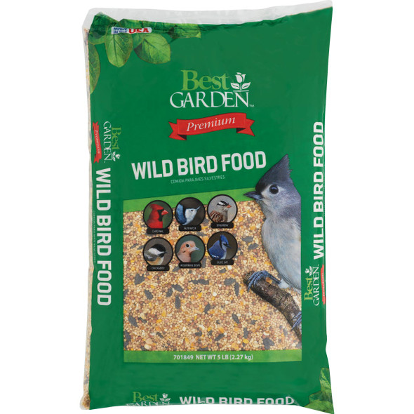 Best Garden 5 Lb. Wild Bird Seed 90050 701849