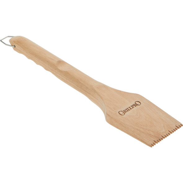 GrillPro 3.5 In. W. x 17 In. L. Wooden Grill Scraper 77635