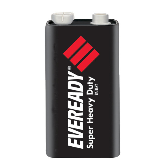 Eveready Super Heavy Duty 9V Carbon Zinc Battery 1222SW