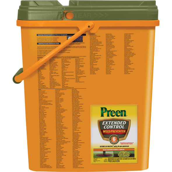 Preen Extended Control 13.75 Lb. Ready To Use Granules Weed Preventer Preen Extended Control 13.75 Lb. Ready To Use Granules Weed Preventer
