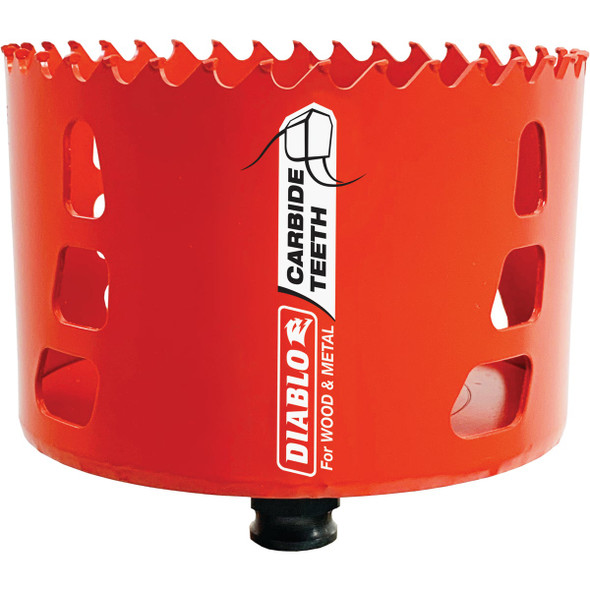 Diablo 4 In. Carbide-Tipped Hole Saw DHS4000CT Diablo 4 In. Carbide-Tipped Hole Saw DHS4000CT