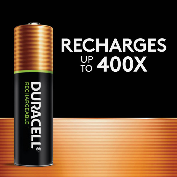 Duracell AA NiMH Rechargeable Battery (4-Pack) 66155 800720