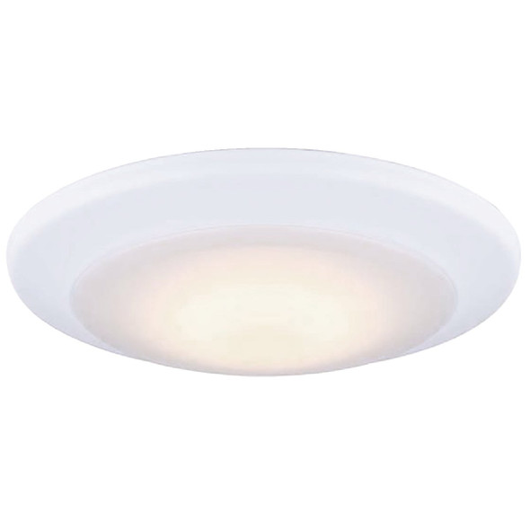 Canarm 6 In. White LED Disc Flush Mount Light Fixture LED-SM6DL-WT-C