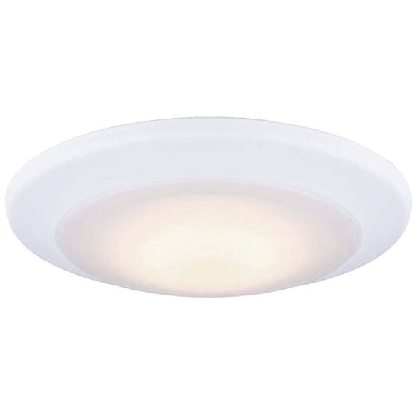 Canarm 6 In. White LED Disc Flush Mount Light Fixture LED-SM6DL-WT-C