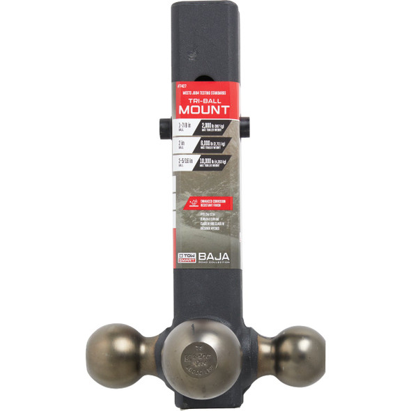 TowSmart Baja Class V Tri Hitch Ball Mount 7427 570520