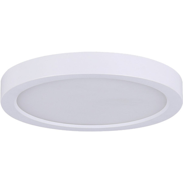 Canarm 7 In. White LED Disc Flush Mount Light Fixture LED-SM7DL-WT-C