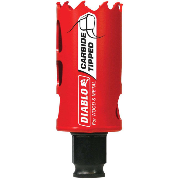 Diablo 1-3/8 In. Carbide-Tipped Hole Saw DHS1375CT