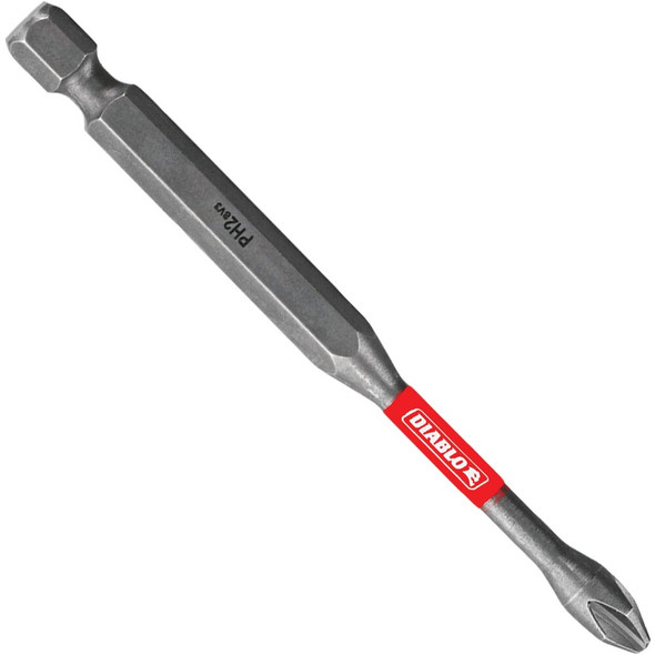 Diablo #2 Phillips 3-1-2 In. Power Impact Screwdriver Bit DPH235P1 317249