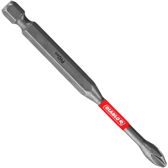 Diablo #2 Phillips 3-1-2 In. Power Impact Screwdriver Bit DPH235P1 317249