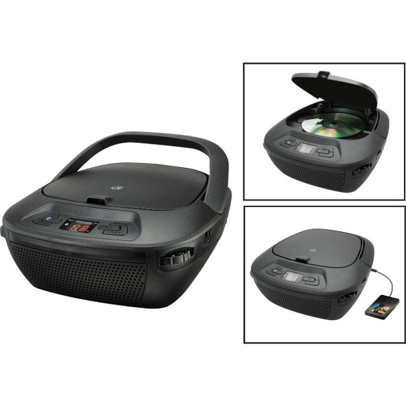 GPX Bluetooth CD Fm Boombox BCB119B