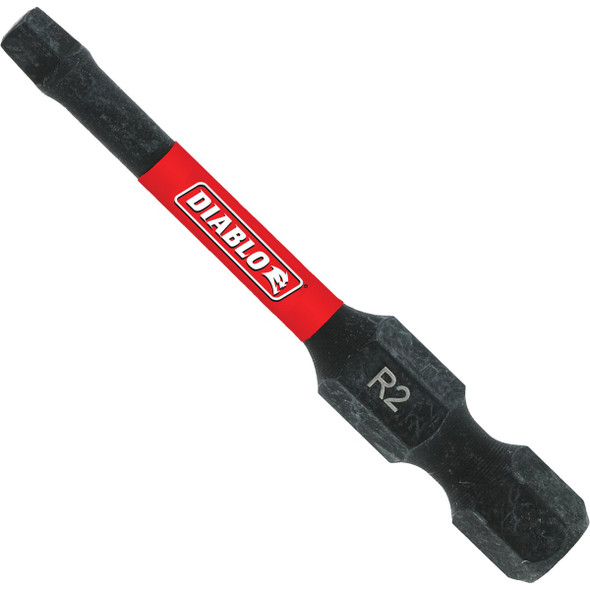 Diablo #2 Square Recess 2 In. Power Impact Screwdriver Bit (100-Pack) DSQ22P100 337806