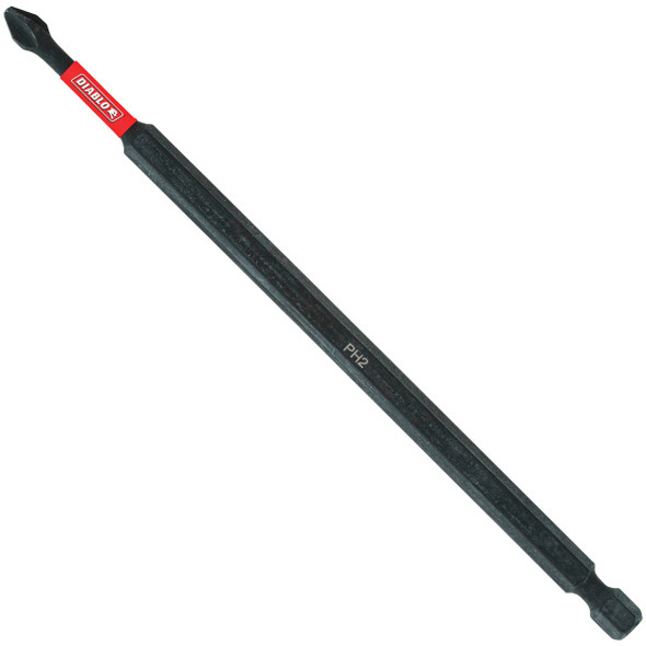 Diablo #2 Phillips 6 In. Power Impact Screwdriver Bit DPH26P1