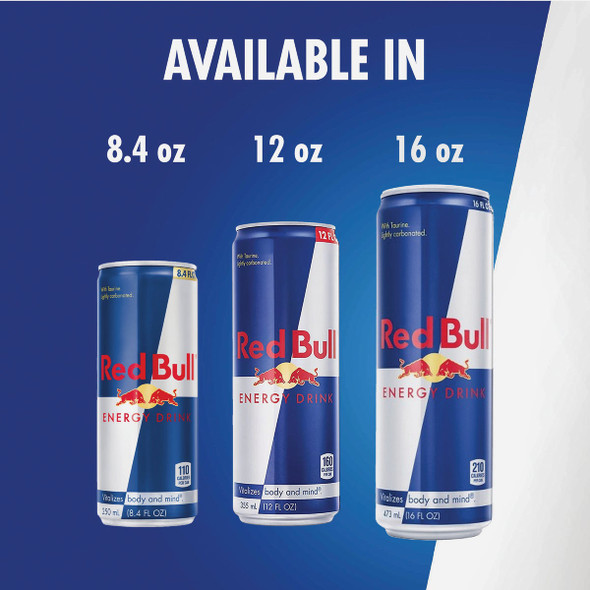 Red Bull 8.4 Oz. Original Flavor Energy Drink RB1718 Pack of 24 970614